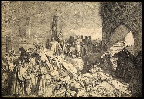 De Black Death: Een Pandemieterreur en Sociaal Omdraaien van het Late Middeleeuwse Europa