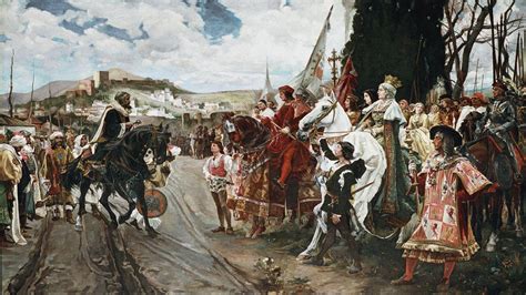 De Overwinning Van De Katholieke Koningen Op Granada; De Val Van Het Laatste Moorse Rijk In Spanje En De Start Van De Reconquista